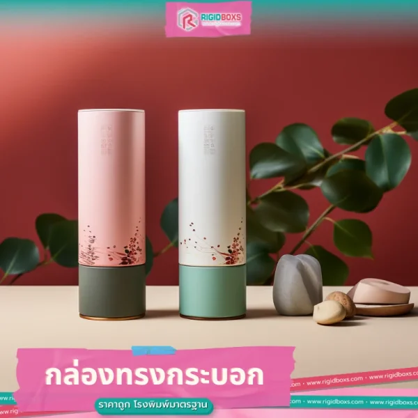 กระป๋องกระดาษ กล่องแข็งใส่สินค้า ผลิตกล่อง Premium 27